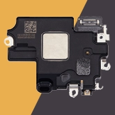слуховой динамик iphone 15